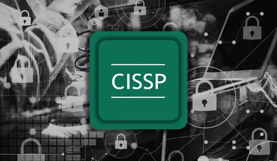 A green square with the word cissp written in it.